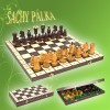 Šachy  Kráľovské  intarzovane meďou