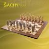 Cesare metal/wood chess sets
