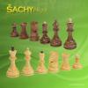 Dubrovnik Chess Sets Acacia 3.75