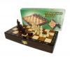 Magnetické drevené šachy klasik