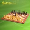 Zagreb Ebony  Chess Set  3,5