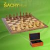 COLUMBIAN chess set acacia 3.75 inch+box