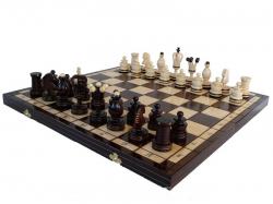 Šachy Kráľovské intarzované s vkladkou