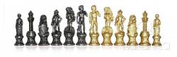 FLORENTINE SET Metal Chess Men